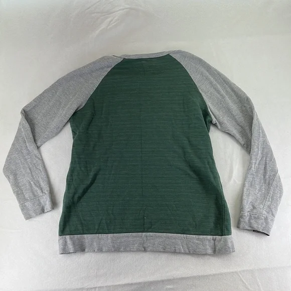 NFL Team Apparel Long Sleeve Shirt Green Bay Packers Football Green Womens L - Picture 9 of 10